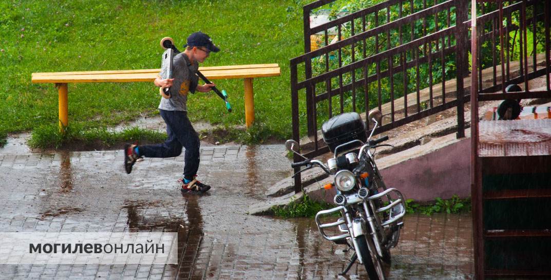 И снова дожди и грозы. Прогноз погоды в Могилеве на понедельник, 10 июня