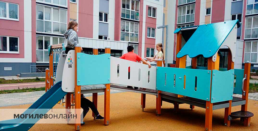 Посмотрели, как благоустраивается могилевский ЖК «Талисман» — общее впечатление приятное