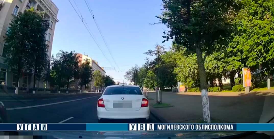 ГАИ оштрафовала могилевского таксиста, который не знает ПДД