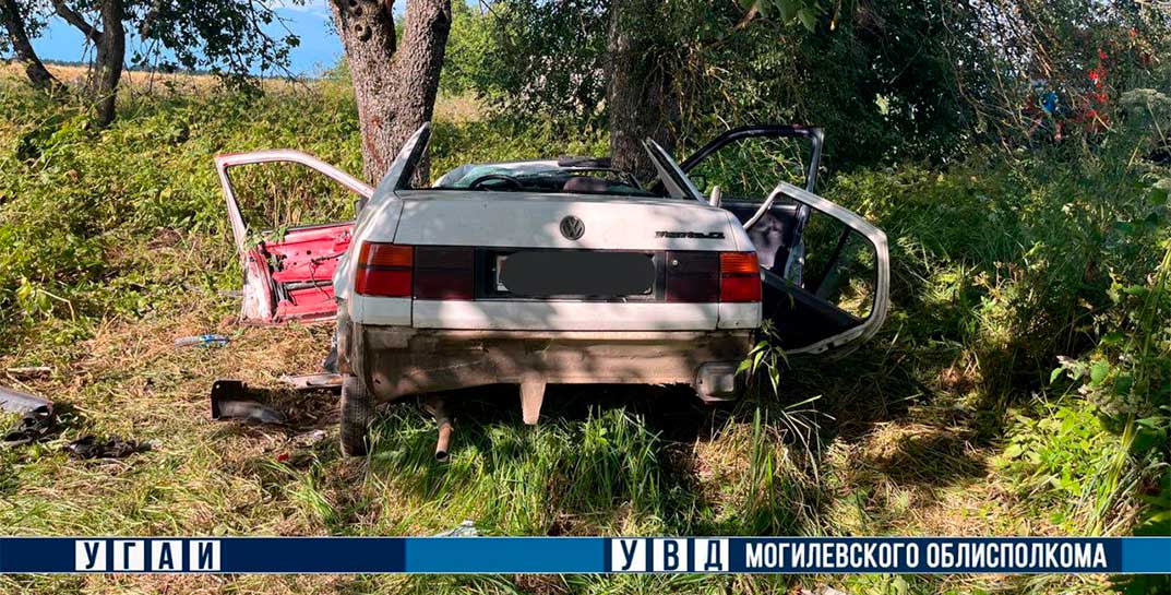 Серьезная авария случилась вчера в Климовичском районе, пострадали два человека