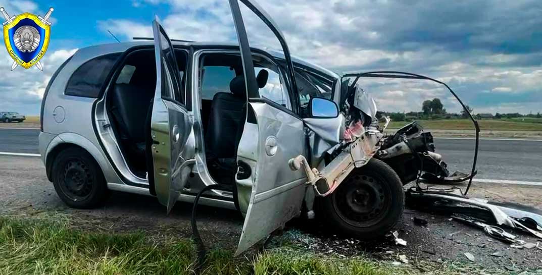 В Крупском районе в ДТП пострадали четверо детей