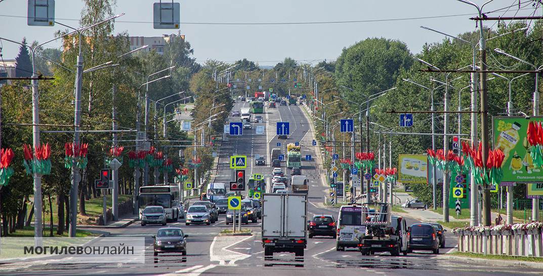 Завершились работы по реконструкции проспекта Димитрова в Могилеве. Посмотрели, как выглядит улица и что там нового