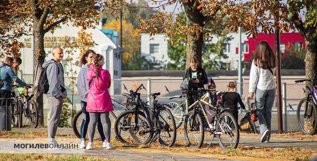 Большой городской велопробег в Могилеве