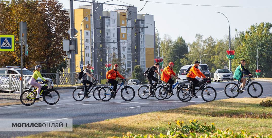 Большой городской велопробег в Могилеве