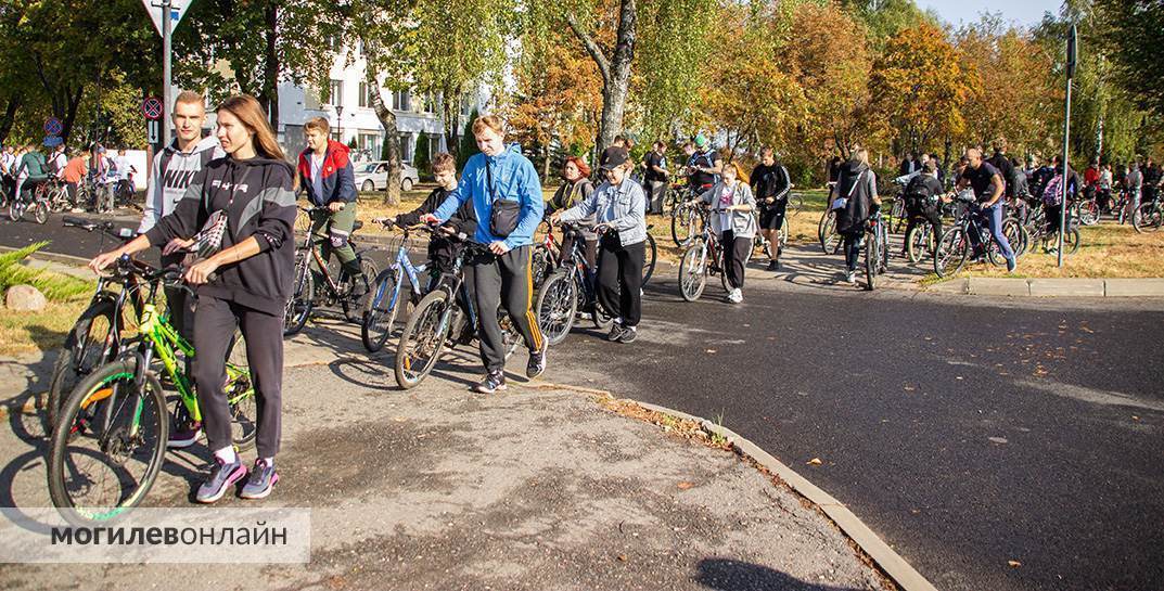 Большой городской велопробег в Могилеве