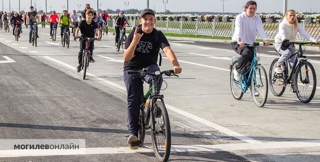 Большой городской велопробег в Могилеве