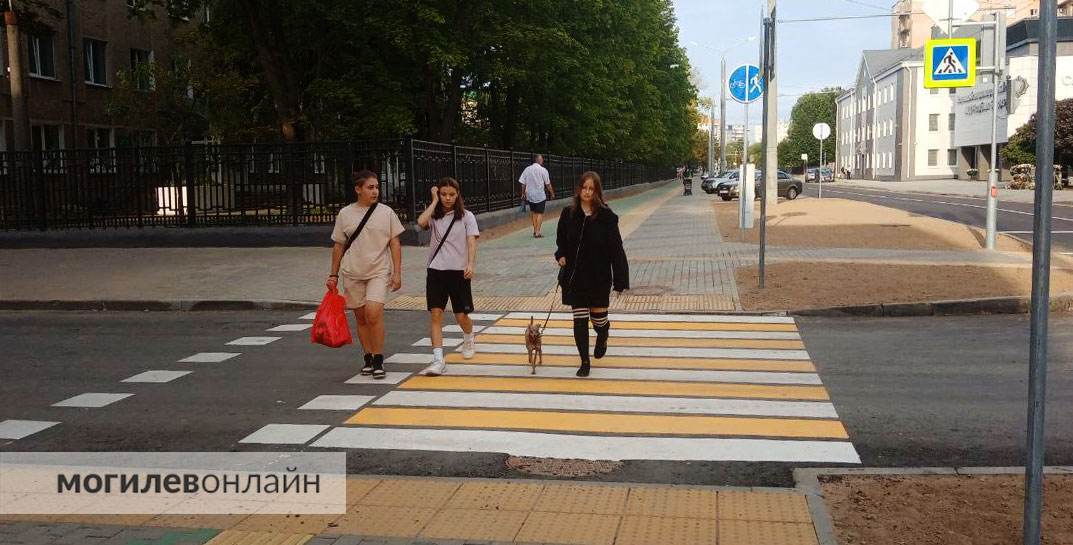 Изменения на уровне «небо и земля» — побывали на обновленной улице Белинского в Могилеве