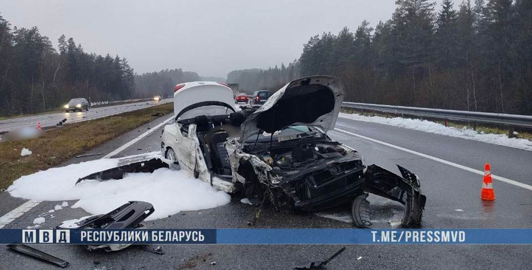 Страшная авария на Витебщине — погибла женщина и ее сын