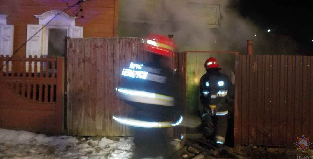 В Бобруйске на пожаре погиб мужчина