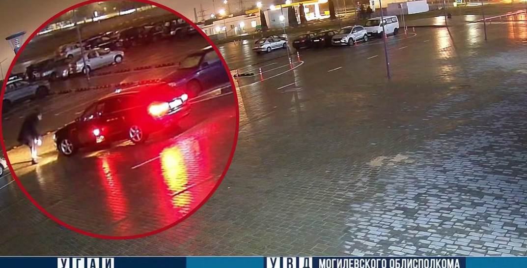 В Могилеве гражданин соседней страны на Audi врезался в легковушку на парковке, а затем уехал с места ДТП