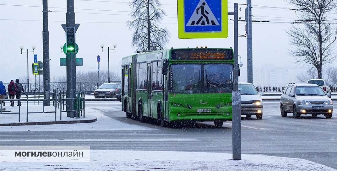 В Могилеве меняется расписание автобуса № 30