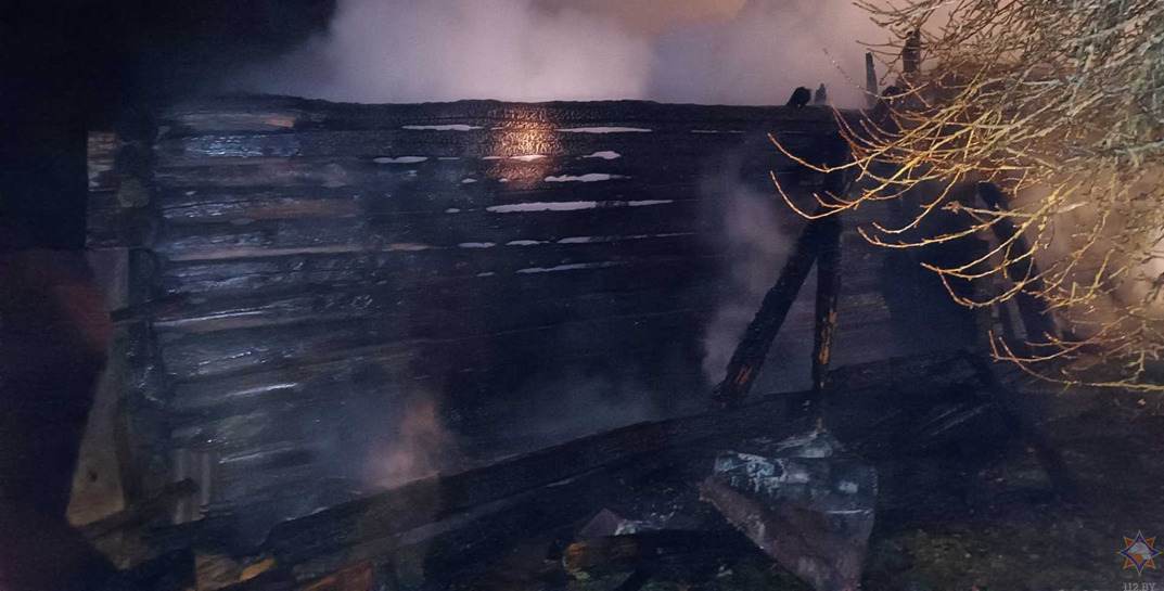 В Осиповичском районе на пожаре погибли мужчина и женщина