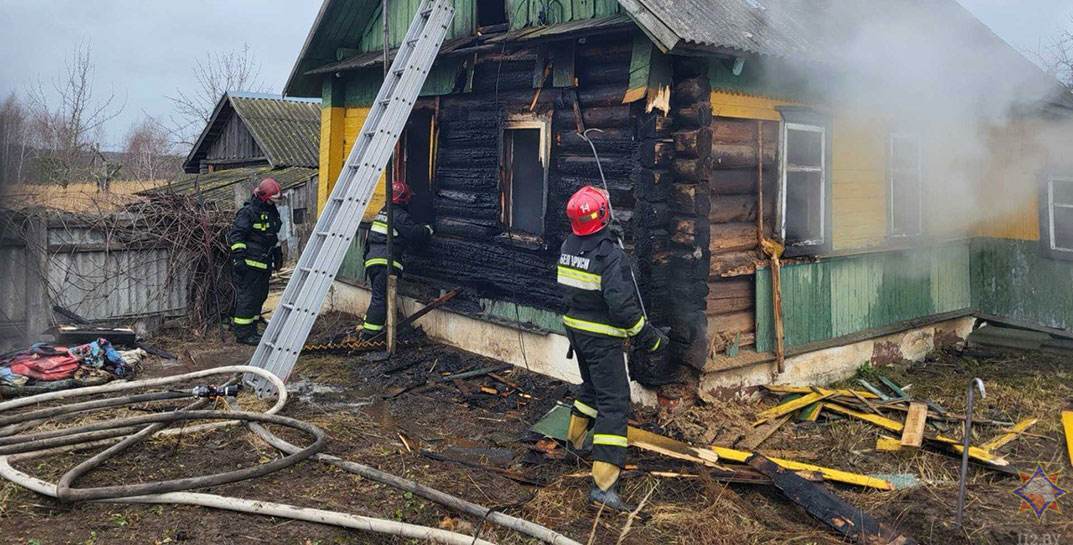 В Могилевском районе на пожаре погиб пенсионер