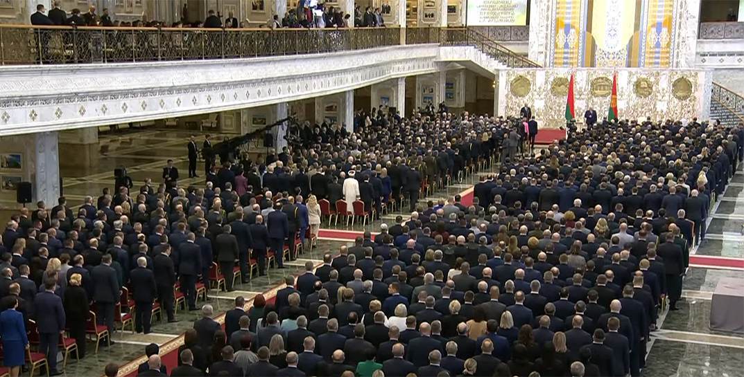Александр Лукашенко вступил в должность президента Беларуси