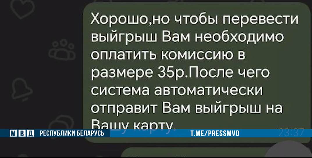 19-летний житель Могилевской области в сети предлагал белорусам за отдельную плату помочь выиграть в лотерею — повелись более 40 человек