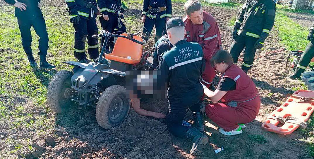 В Могилевском районе ногу пенсионера зажало в мотокультиваторе — сейчас он госпитализирован
