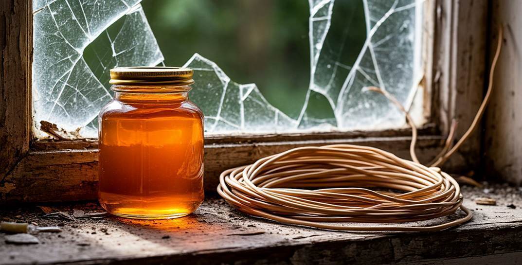 Под Костюковичами сельчанин украл на чужой даче проводку и… литр меда