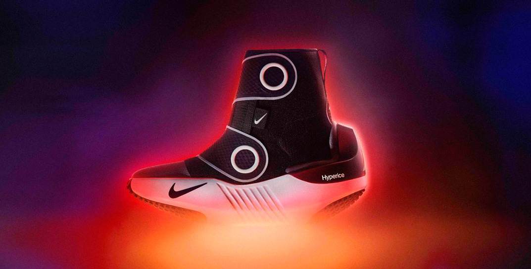 Новинка от Nike и Hyperice: кроссовки, которые делают массаж ног. Как вам такое?