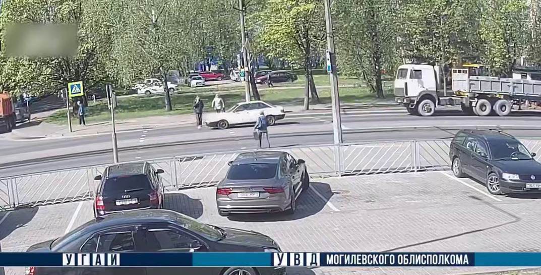 В Могилеве 19-летняя водитель чуть не сбила пешехода — ее лишили прав