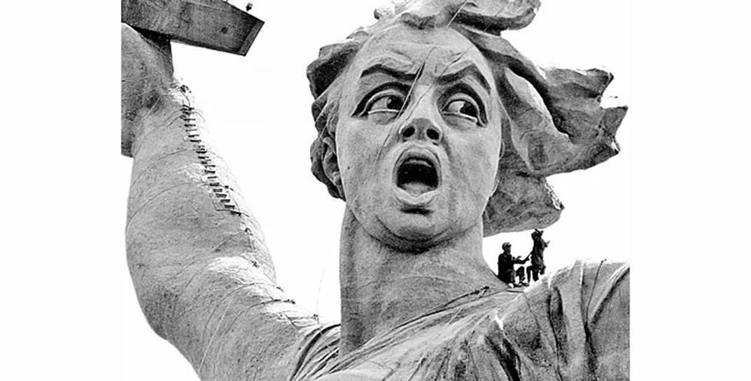В голове легендарного монумента «Родина-мать» в российском Волгограде нашли труп