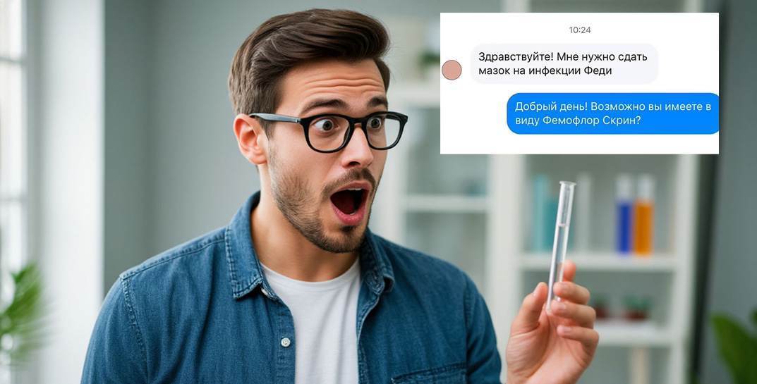 «Мазок на инфекции Феди» и «анализ на общий желток». «Инвитро» снова выкатила подборку смешных запросов от пациентов