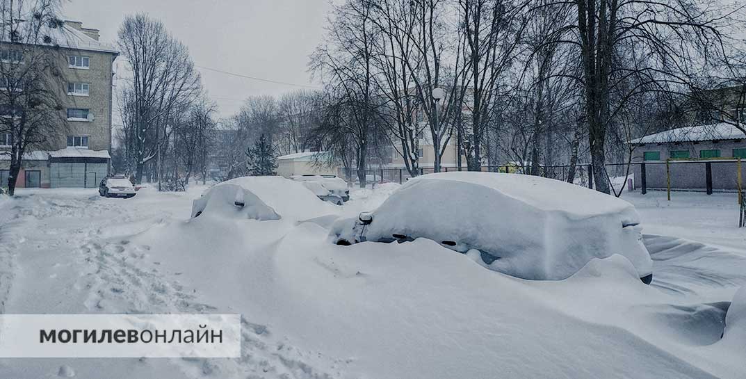 Штраф до 4200 рублей. По новым правилам в Беларуси водителей обязали чистить снег вокруг своих машин