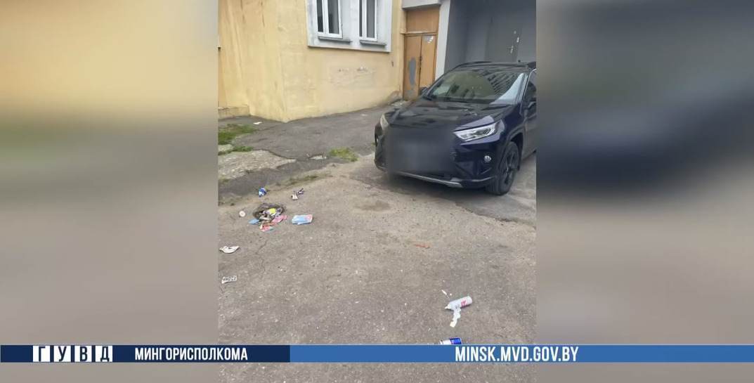 В Минске ленивый студент выбросил мусор из окна девятого этажа — в итоге попал на 2 тысячи рублей и уголовку