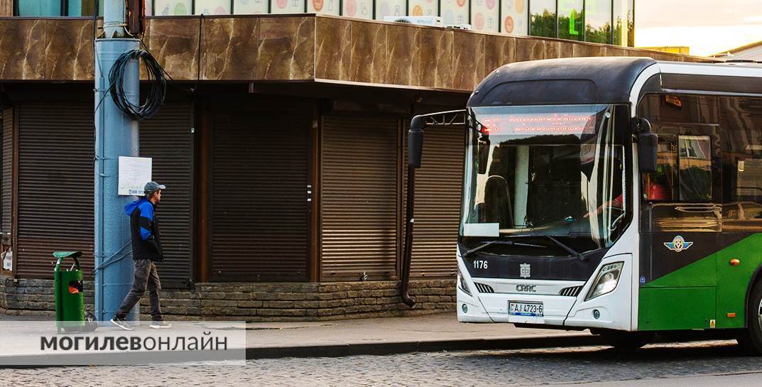В Могилеве по будням с 1 июля будут сокращены рейсы на некоторых автобусных маршрутах