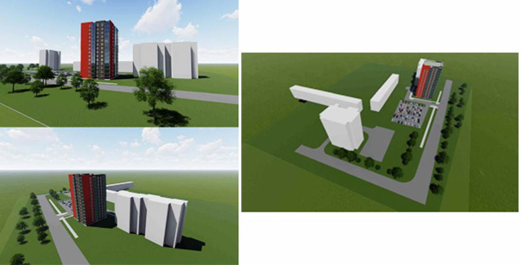 По улице Королева в Могилеве планируют построить 14-этажку со звуковыми лифтами и безбарьерной средой