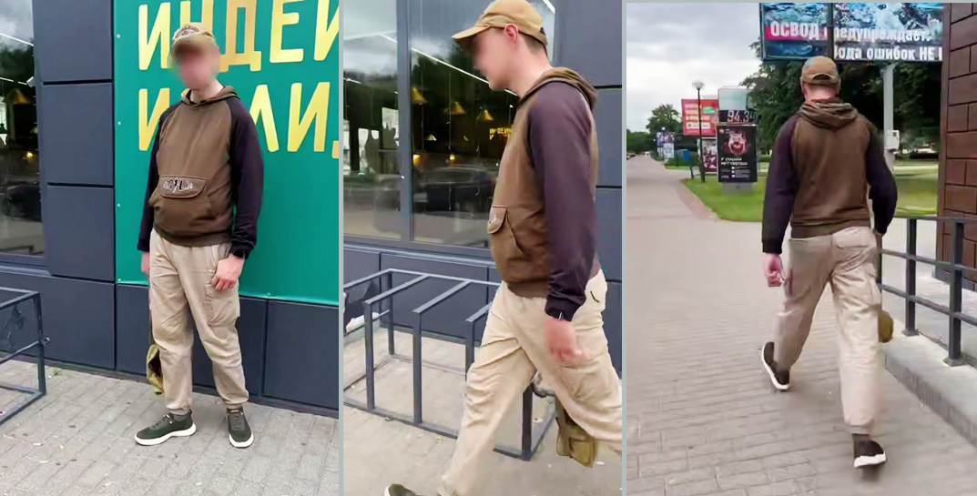 В Лиде девушка заметила, как незнакомец тайно снимает видео у нее под юбкой