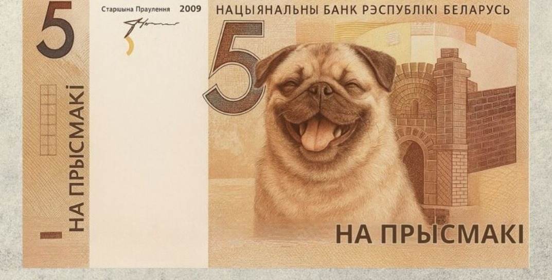 «На прысмакi» и «на напаўняльнiк». Посмотрите, какие деньги для покупок животным придумал белорусский зоомагазин