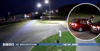 Белорус прокатил друга на капоте авто по встречке и выложил видео с трюками в TikTok — ролик «залетел» на 13 протоколов от ГАИ