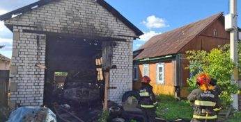 В Могилеве двое детей играли со спичками — в итоге сожгли гараж вместе с автомобилем