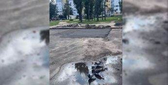 «Сила тиктока существует» — Могилевчанка показала, как заделали «ляпу» на парковке после жалобы в соцсети