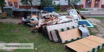 «Только таблички на каждом углу: камера, штраф! А кому этот штраф когда-нибудь дали лучше расскажите!» — могилевчане комментируют ситуацию с крупногабаритным мусором во дворах многоэтажек