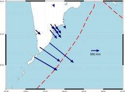 После землетрясения Камчатка «съехала» на два метра