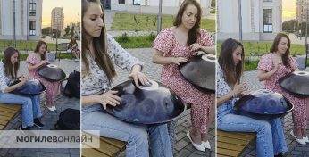 Вчера на Ленинской две девушки исполняли волшебную музыку на «летающих тарелках». Что это было?