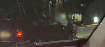 В Горках водитель решил по приколу покатать друга на капоте. Что было дальше?