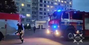 В Могилеве произошло задымление в общежитии