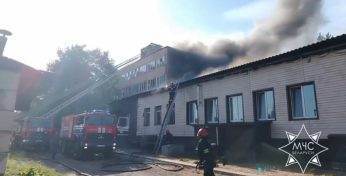 В Бобруйске в одном из кафе случился пожар