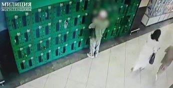 Могилевчанин украл вещи из ячейки супермаркета