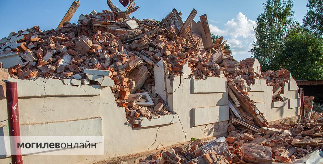 В Могилеве на Заслонова снесли общежитие. Вместо него построят 5-этажку