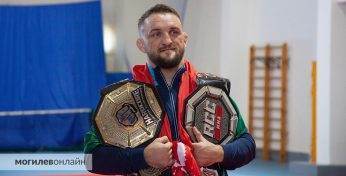 В Могилеве чемпион по смешанным единоборствам Владислав «Белаз» Ковалёв провел открытый мастер-класс