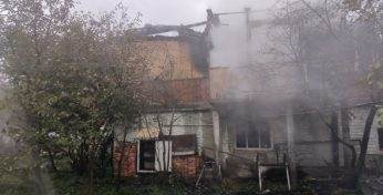 В Шкловском районе на пожаре погиб пенсионер