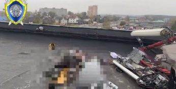 В Минске на рабочего рухнула часть опорной конструкции, он погиб