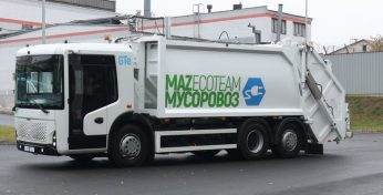 В Беларуси будет работать первый отечественный электрический мусоровоз. Где именно?