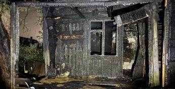 В Быхове за ночь в одном доме сгорели две квартиры