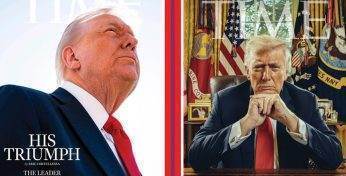 Дональд Трамп пожаловался на свое фото на обложке Time и ее заменили